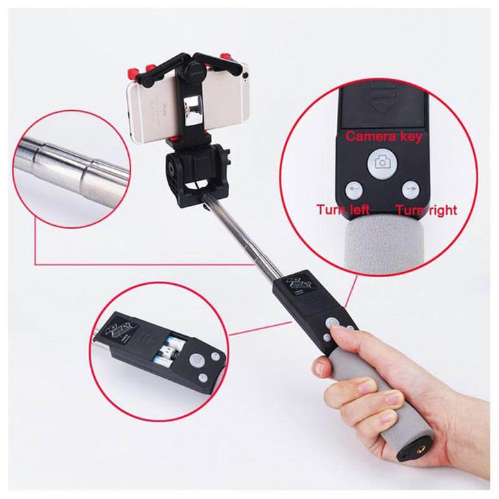 Bluetooth Selfie Stick with 360° Rotation – SpinShot