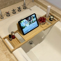 Luxury Bamboo Bathtub Tray – ZenBath