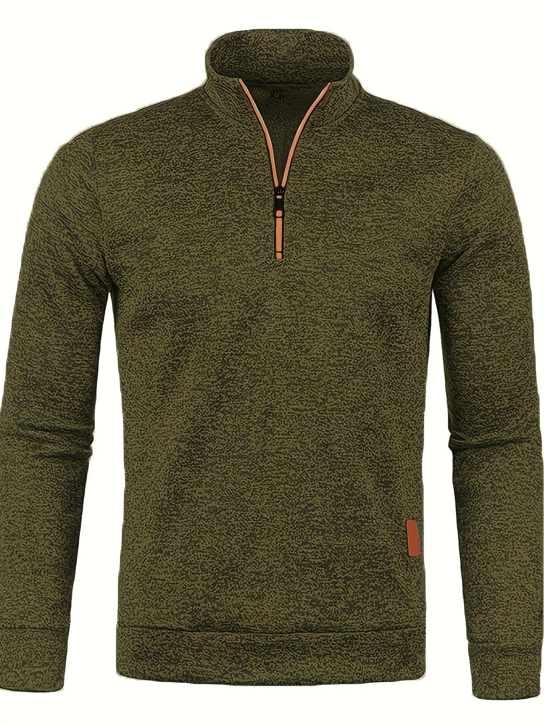 Herren Pullover mit Hals-Reißverschluss für Herbst & Winter – Matteo