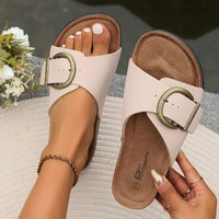 Comfortable slippers with strap – Fenna