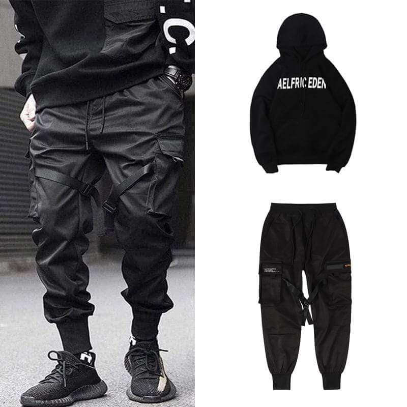 Multi-Pocket Hip-Hop Herren Cargo Hose – Dante