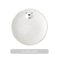 Cute Polar Bear Ceramic Dish Set – PolarJoy