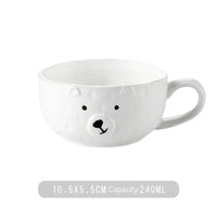 Cute Polar Bear Ceramic Dish Set – PolarJoy