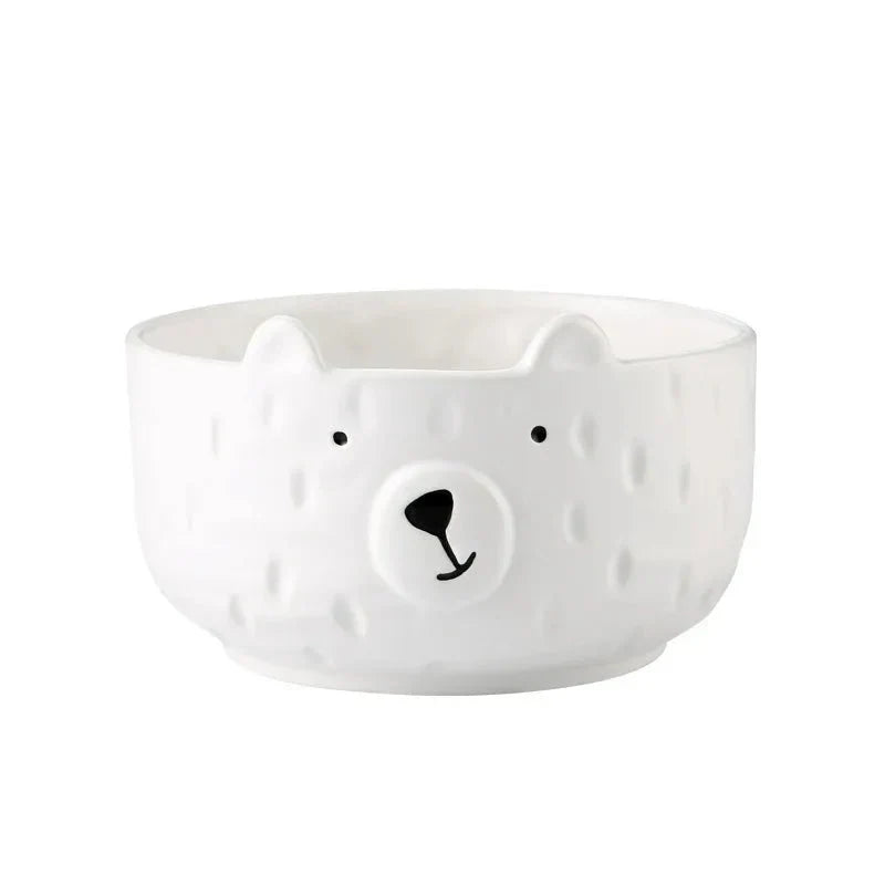 Cute Polar Bear Ceramic Dish Set – PolarJoy