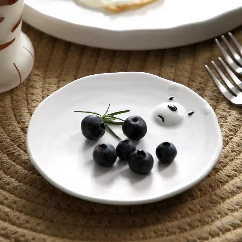 Cute Polar Bear Ceramic Dish Set – PolarJoy