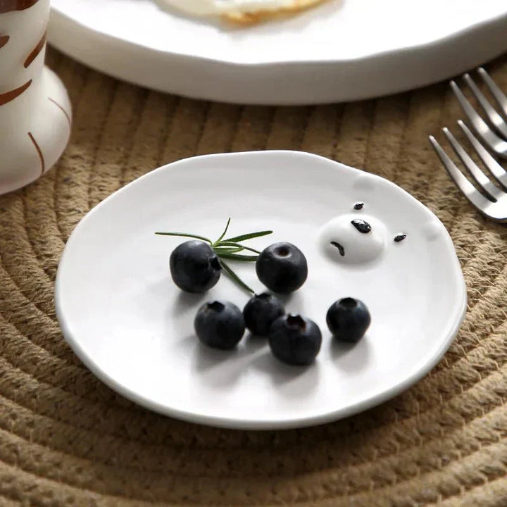 Cute Polar Bear Ceramic Dish Set – PolarJoy