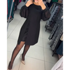 Klassisches Kleid mit langen Ärmeln – Isabelle