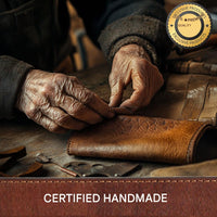 Vintage-Stil Vegane Leder Schultertasche - Marivelle