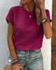 Weiches Baumwoll-Damen-T-Shirt – Élodie