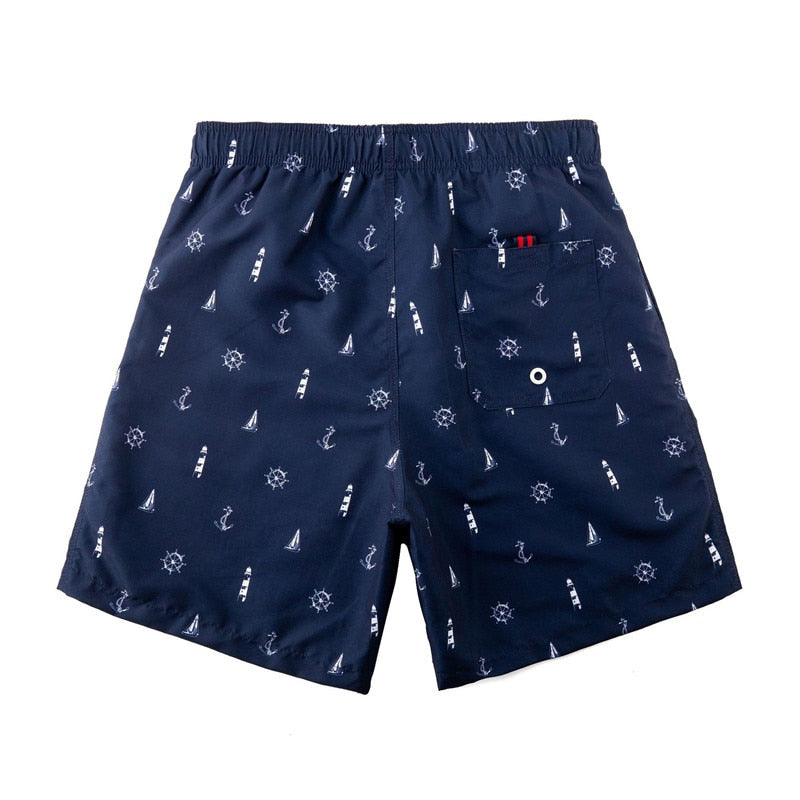 Trendige & Schnell trocknende Herren Badeshorts mit Taschen – Matteo