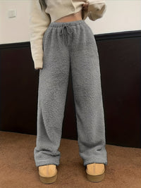 Soft Teddy Sherpa Lounge Pants for Women – Noémie