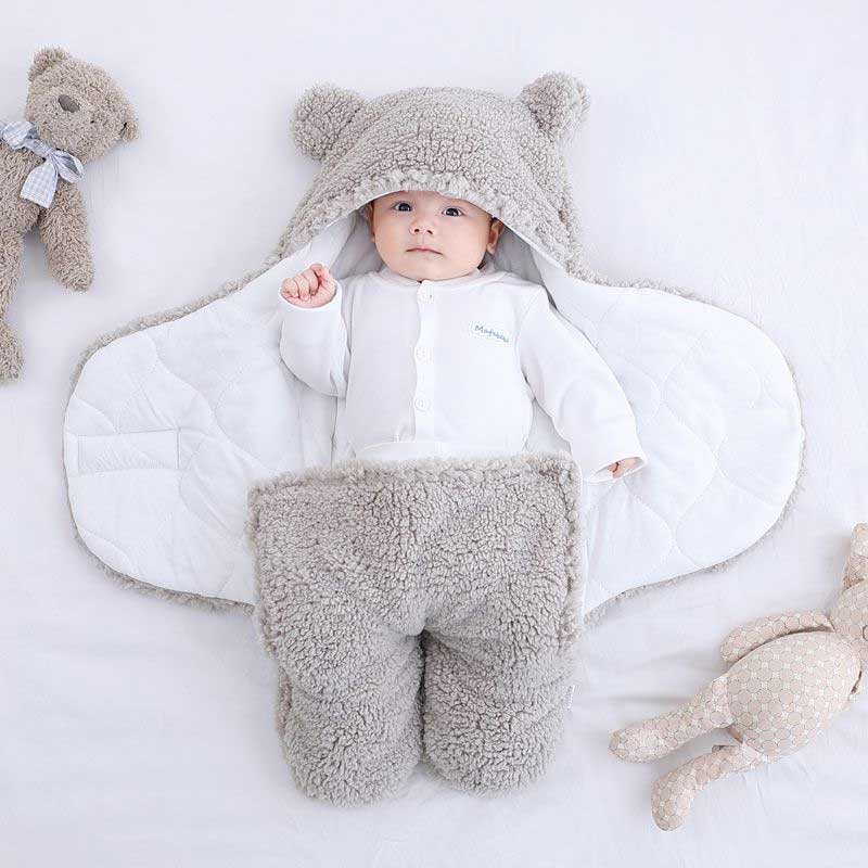 Weiche Baby Wickelschlafsack - CosyCub