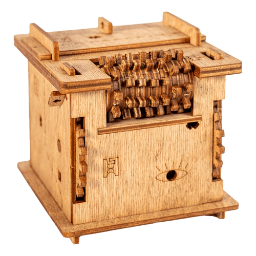 Interaktive Holz Escape Puzzlebox – MindVault