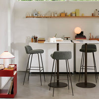 Tischlampe mit Stoffschirm – Lunara