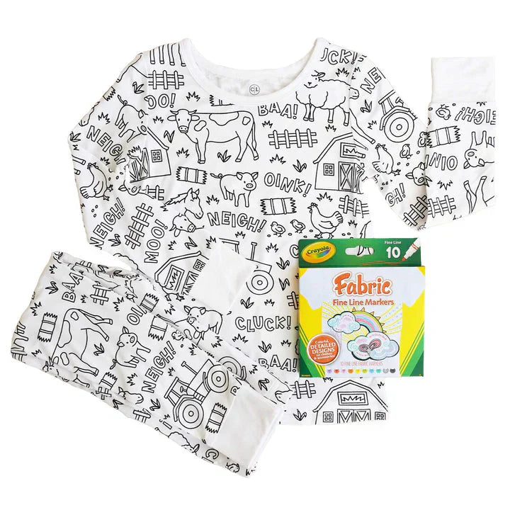 Kreativer Kinderpyjama – DreamArt