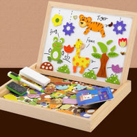 Magnetisches beidseitiges Zeichenbrett-Set – MiniArt Studio