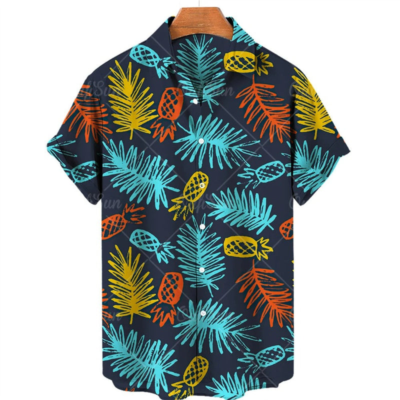 Tropical Hawaii Shirt with Short Sleeves – Mateo