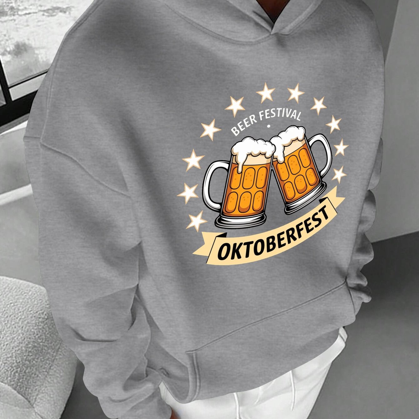 Festlicher Herren Hoodie – Josef Oktoberfest 2025