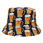 Unisex Bucket Hat mit Bierprint – BierKracher Oktoberfest 2025