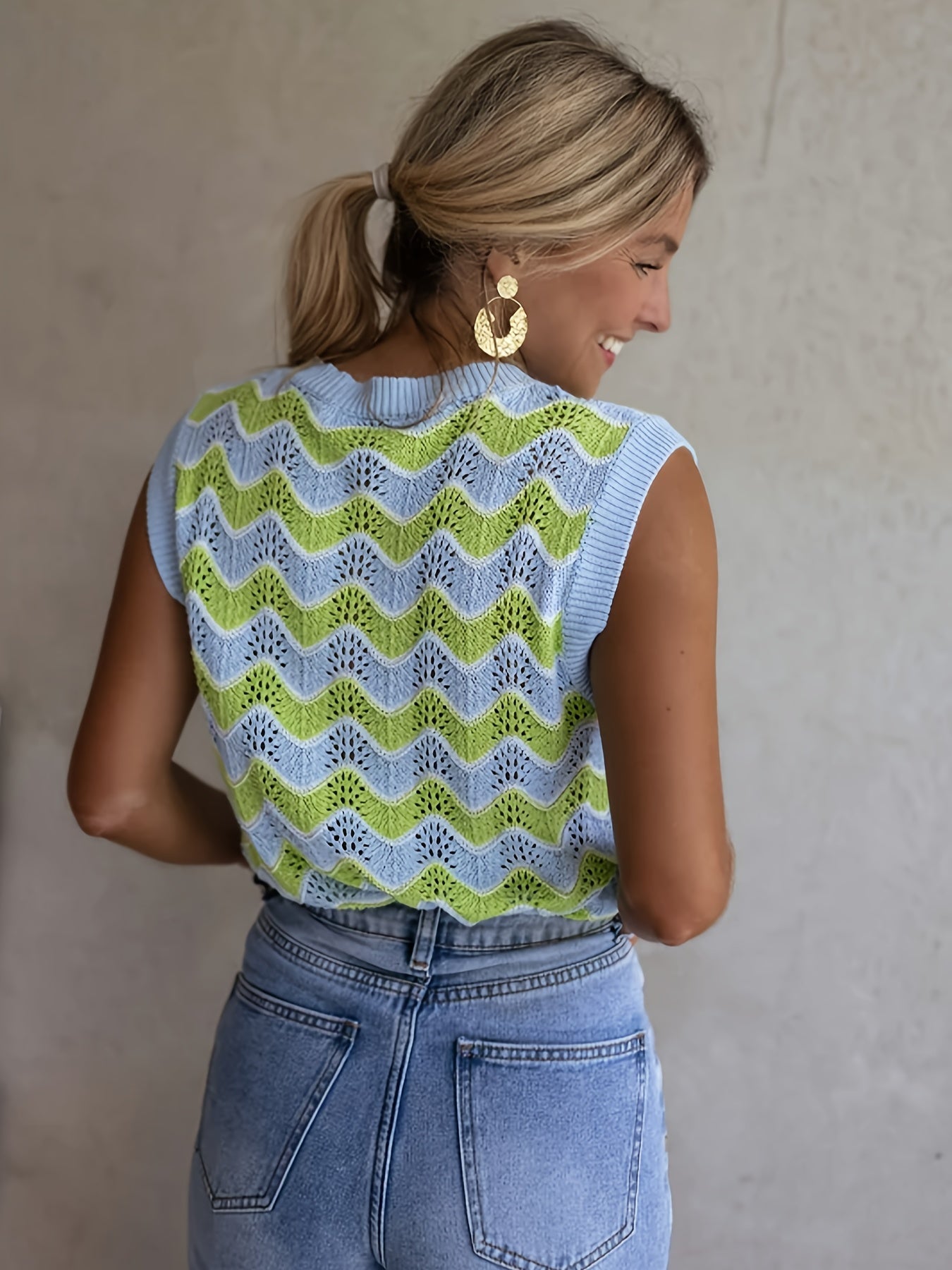 Trendiges Sommertop im Stricklook - StrickGlow
