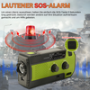 Tragbares Notfallradio mit Solarenergie - PowerWave