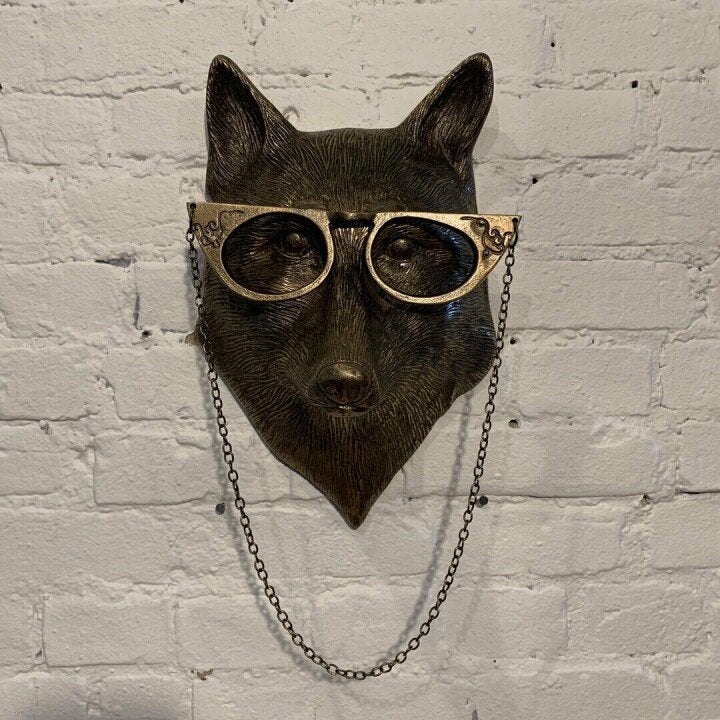 Verspielte Tierkopf Wanddekoration - WallCritters