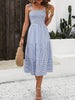 Luftiges & Gestreiftes Sommerkleid mit verstellbaren Trägern – Amira