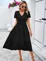 Damen Herbstkleid mit lockerer Passform – Nadezhda
