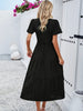 Damen Herbstkleid mit lockerer Passform – Nadezhda