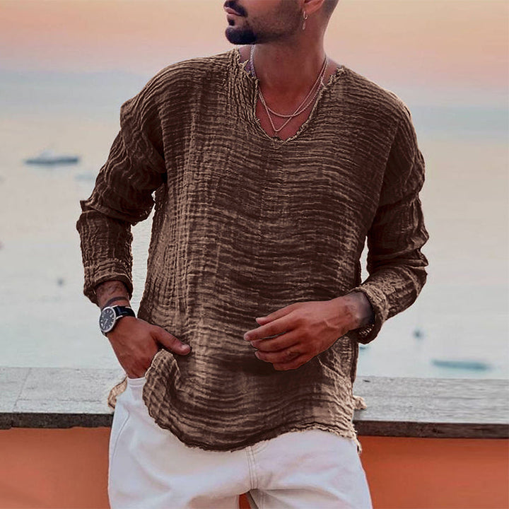 Breathable Men's T-Shirt with Crew Neck – Soren