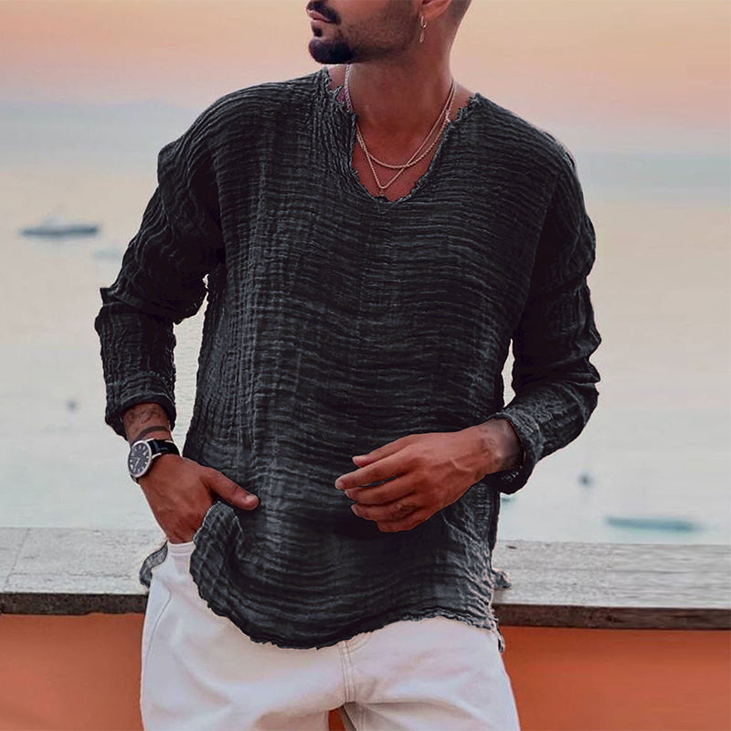 Breathable Men's T-Shirt with Crew Neck – Soren