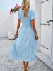 Damen Herbstkleid mit lockerer Passform – Nadezhda