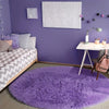 Runder Fluffy Teppich - Clouda