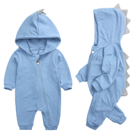 Süße Baby-Overall mit Dinosaurierkapuze – DinoDream Onesie