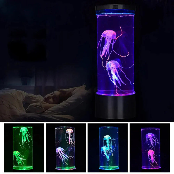 LED Quallen Lava Lampe - OceanGlow