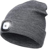 Warme LED-Beanie-Mütze mit Licht - Robin