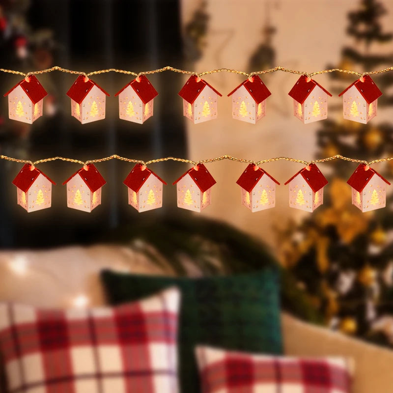 Holz-Weihnachtshäuser mit LED-Beleuchtung – GlowHouse