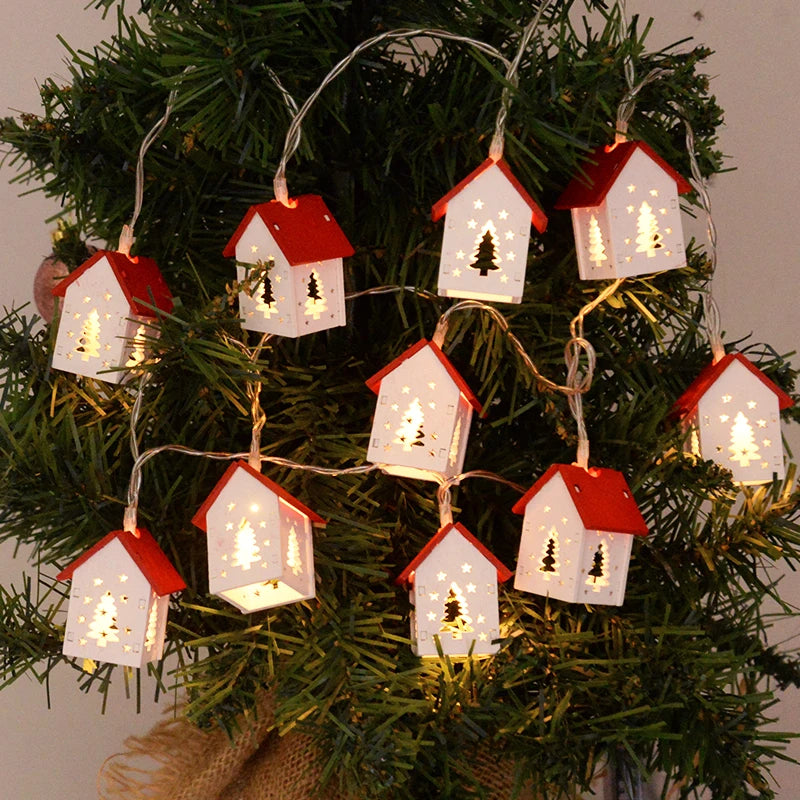 Holz-Weihnachtshäuser mit LED-Beleuchtung – GlowHouse