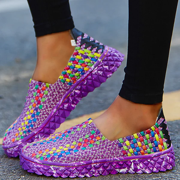 Recycelte Damen Komfort-Sneaker mit Memory Foam – Eliana