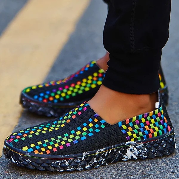 Recycelte Damen Komfort-Sneaker mit Memory Foam – Eliana