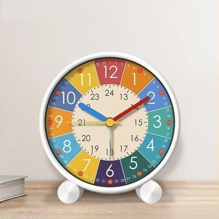 Playful alarm clock for children with educational puzzle function - Tocki