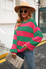 Trendy Gestreifte Damenpullover - Sohpie