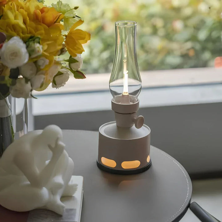 Wiederaufladbare Vintage LED Laterne - LumaLantern