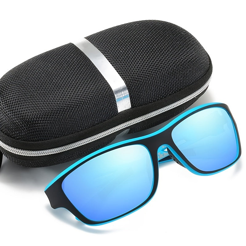 Sportliche Herren Sonnenbrille mit Polarisierten Gläsern & UV400 Schutz – Vayron