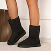 Warme Slip-On Boots mit Fleece-Futter – Aria