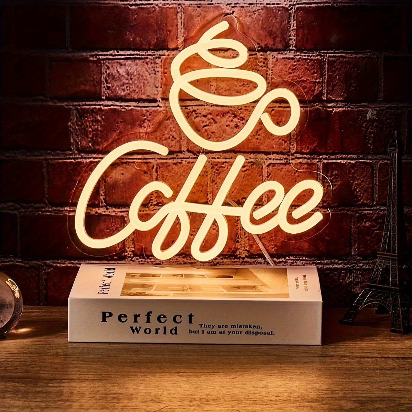 LED-Neonschild im Kaffeestil – Jules