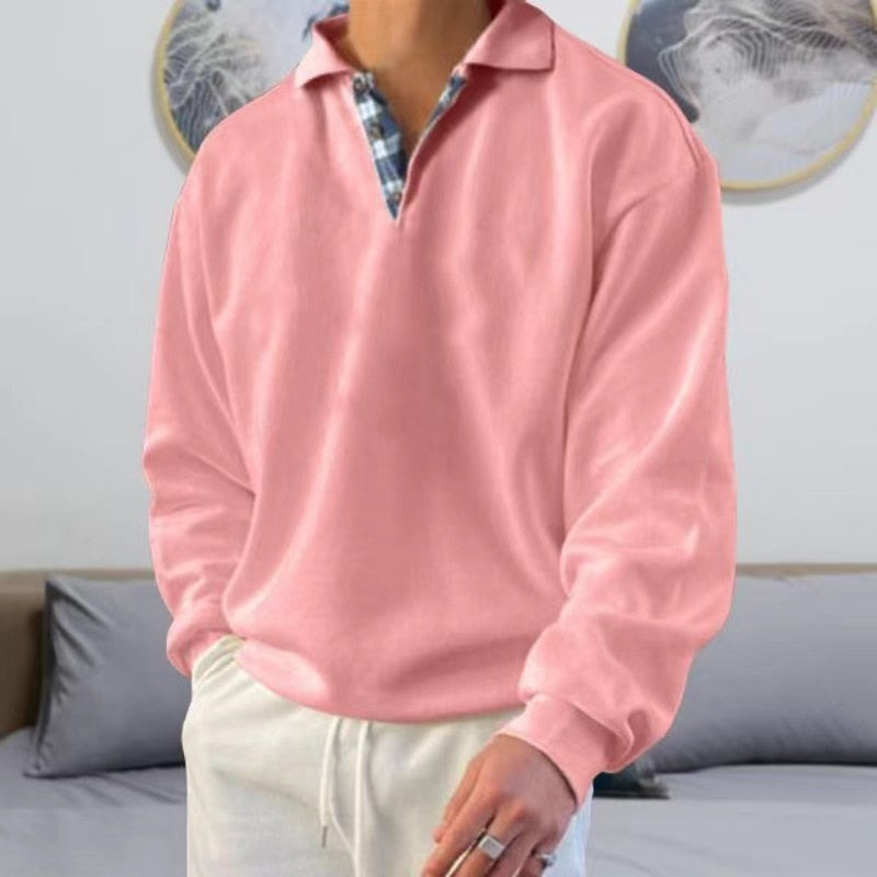 Leichter Herren Sommerpullover mit lockerer Passform – Benedikt