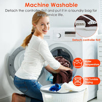 Electric Heated Flannel Blanket – CozyHeat