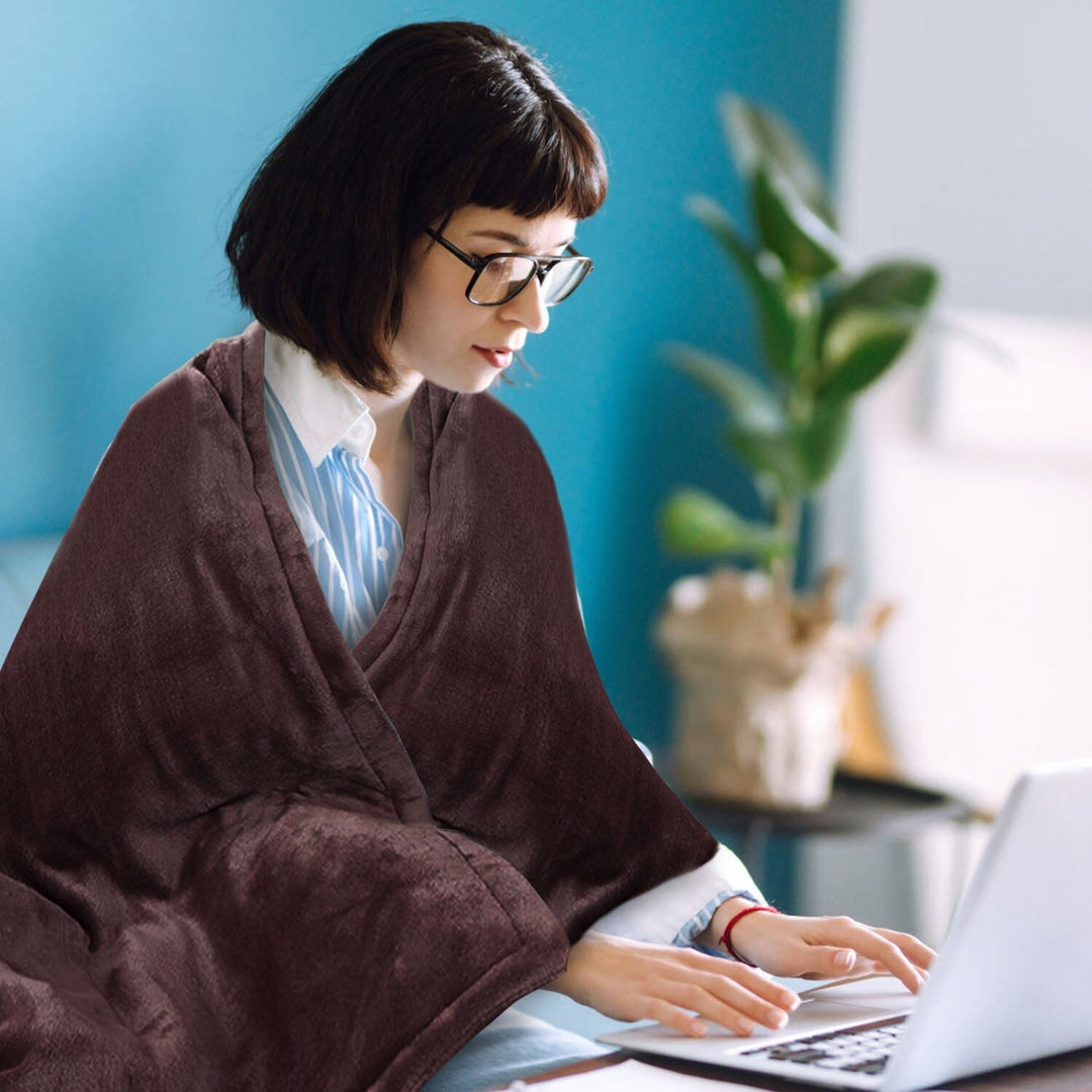 Electric Heated Flannel Blanket – CozyHeat