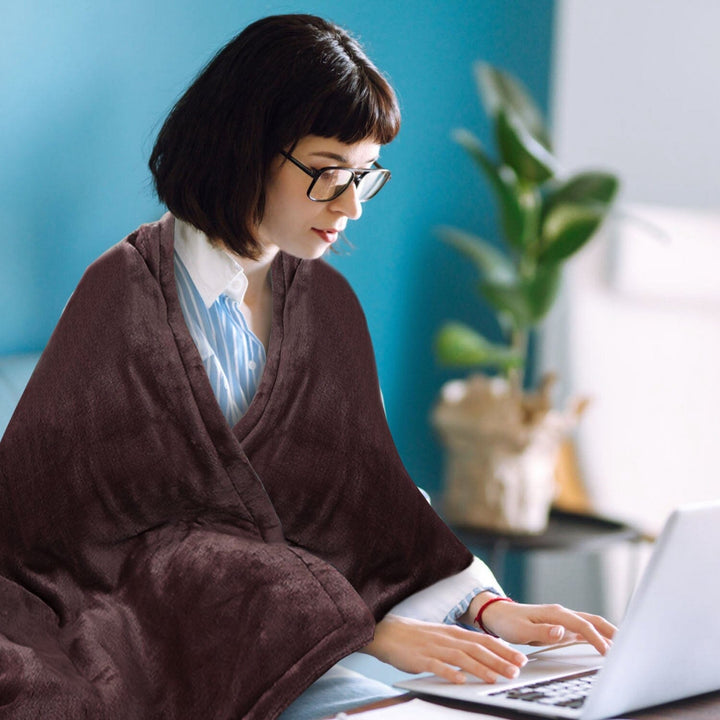 Electric Heated Flannel Blanket – CozyHeat